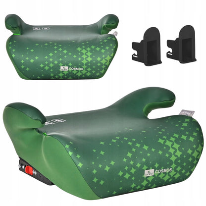 Automobilinė kėdutė-paaukštinimas Lorelli COSMOS, ISOFIX, i-Size, 125-150 cm, žalia