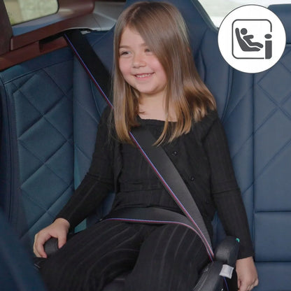 Automobilinė kėdutė-paaukštinimas Lorelli COSMOS, ISOFIX, i-Size, 125-150 cm, žalia