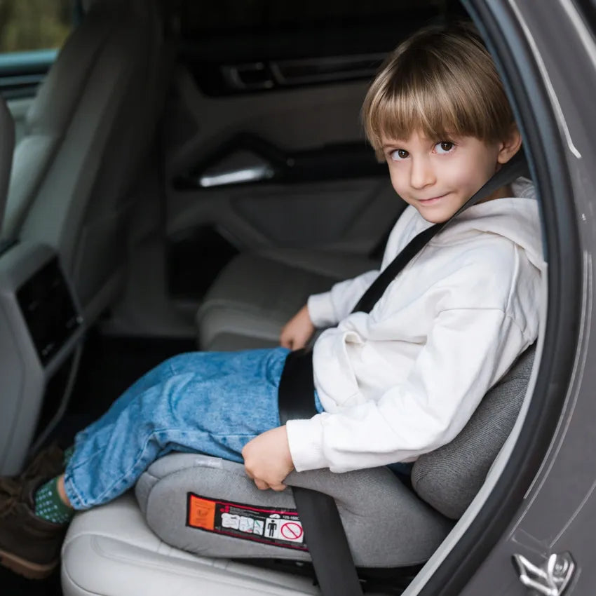 Automobilinė kėdutė-paaukštinimas Lorelli Pyxis, i-Size 125-150 cm, ISOFIX, 2in1