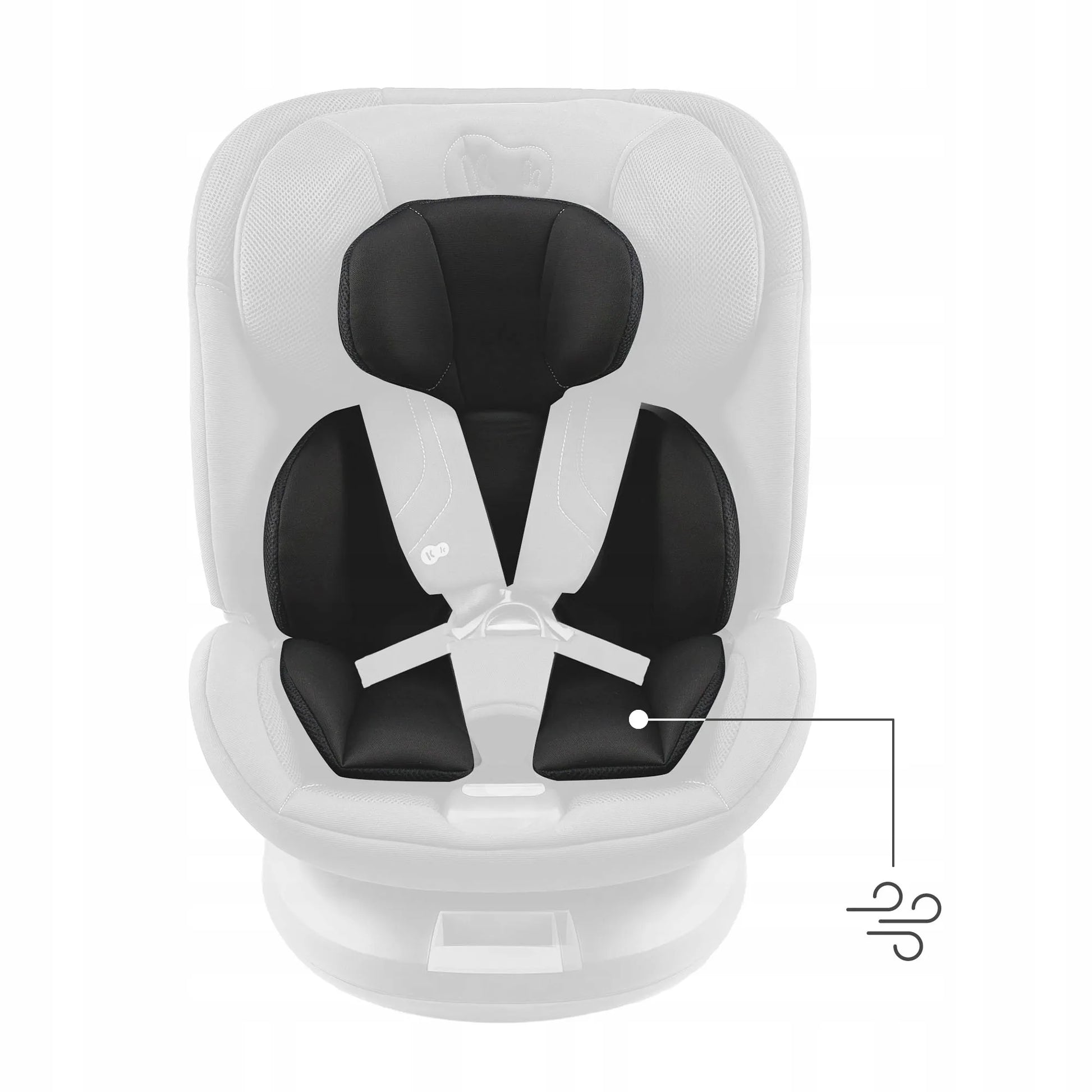 Automobilinė kėdutė su pasukimo funkcija 40-150 cm 0-36 kg ISOFIX Kinderkraft XPEDITION 3