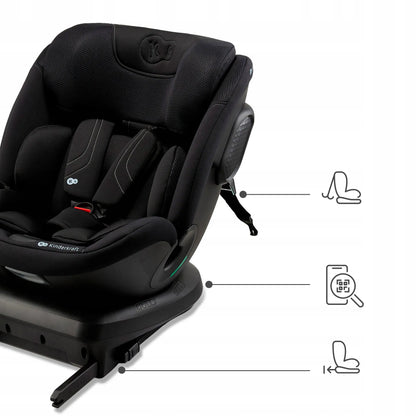 Automobilinė kėdutė su pasukimo funkcija 40-150 cm 0-36 kg ISOFIX Kinderkraft XPEDITION 3
