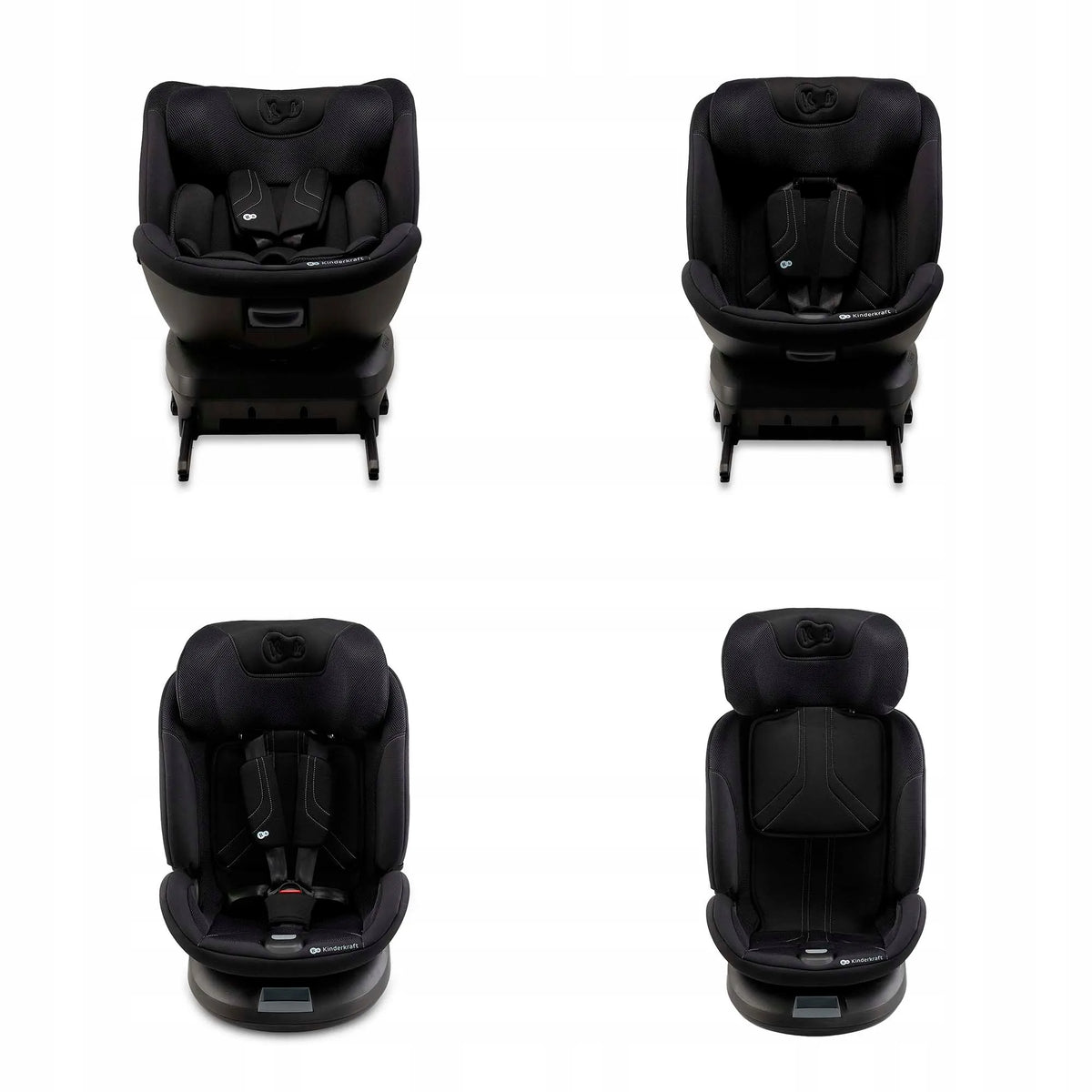 Automobilinė kėdutė su pasukimo funkcija 40-150 cm 0-36 kg ISOFIX Kinderkraft XPEDITION 3