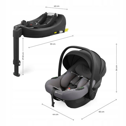 Automobilinė kėdutė sukamoji Kinderkraft ENDURA i-Size 40–150 cm 0-36 kg ISOFIX