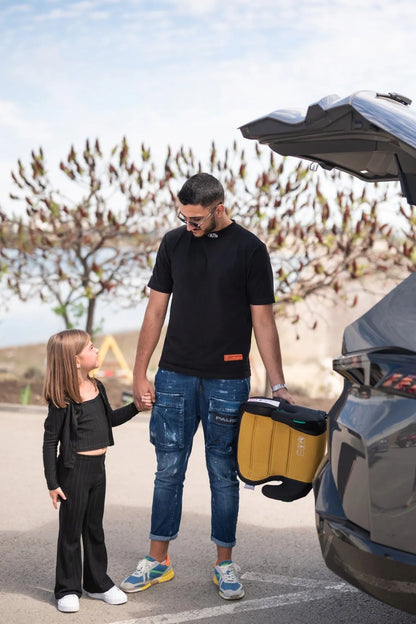 Automobilinė sėdynė-paaukštinimas Lorelli MATADOR ISOFIX i-Size, pilka