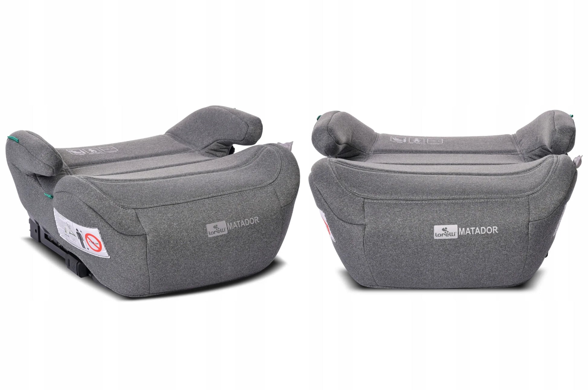 Automobilinė sėdynė-paaukštinimas Lorelli MATADOR ISOFIX i-Size, pilka