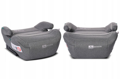 Automobilinė sėdynė-paaukštinimas Lorelli MATADOR ISOFIX i-Size, pilka