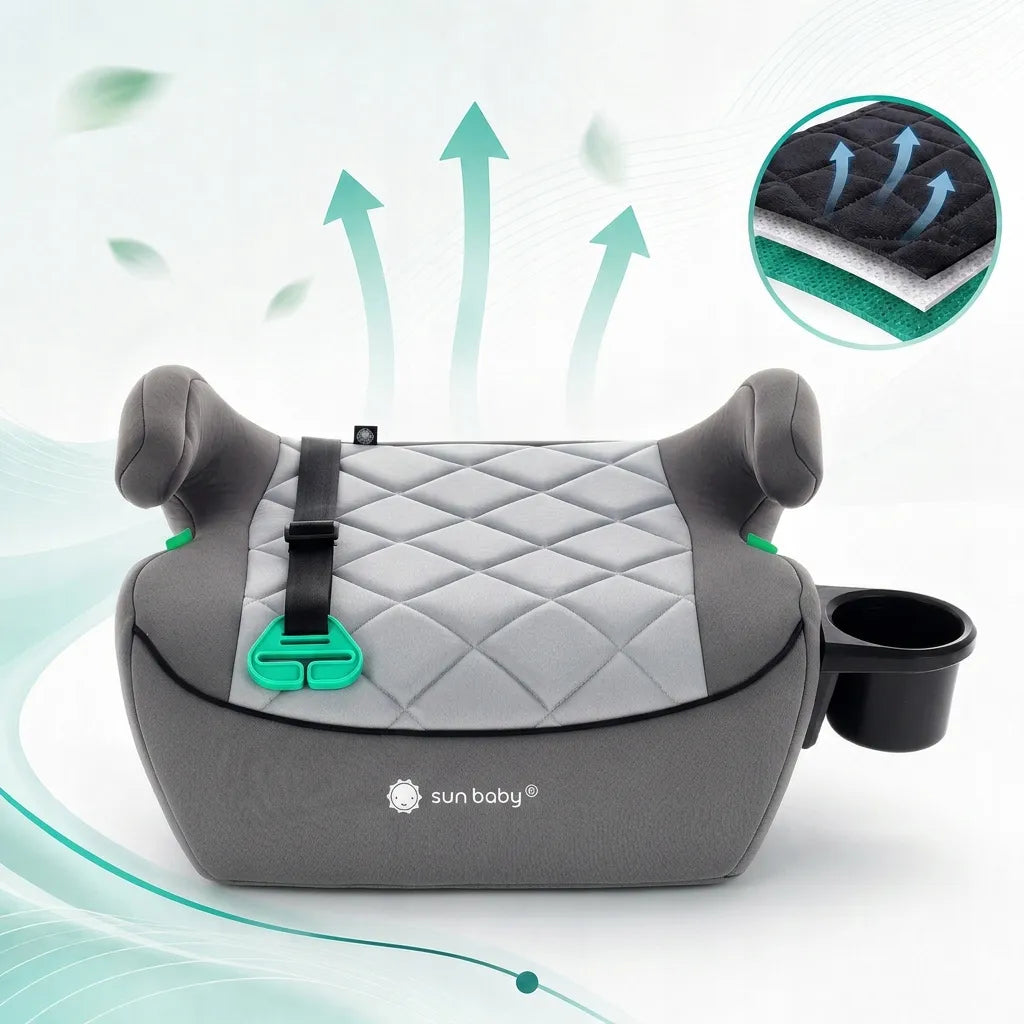 Automobilinė sėdynė, pasostė SUN BABY i-Size ISOFIX 125-150 cm