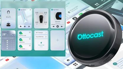 Automobilinis adapteris Ottocast OttoAiBox P3 Pro 8/128GB Android Auto Apple