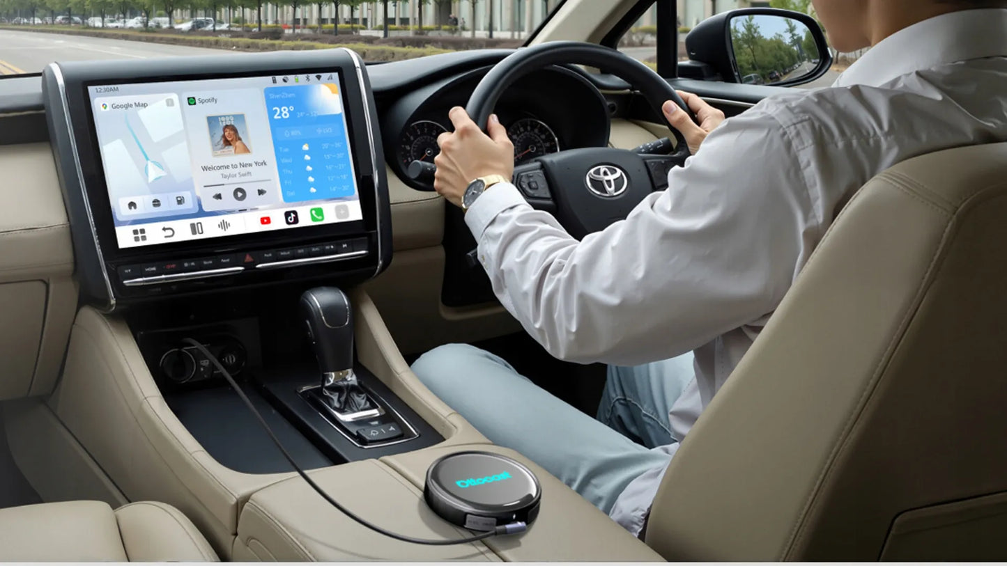 Automobilinis adapteris Ottocast OttoAiBox P3 Pro 8/128GB Android Auto Apple