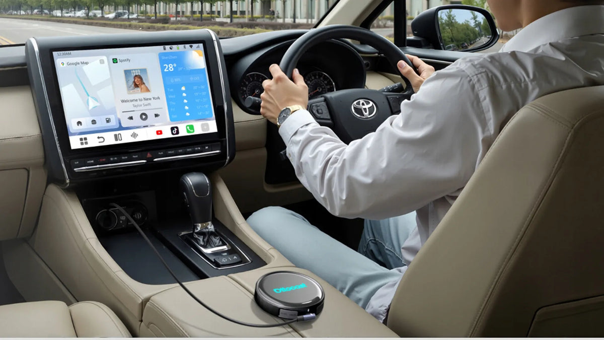 Automobilinis adapteris Ottocast OttoAiBox P3 Pro 8/128GB Android Auto Apple