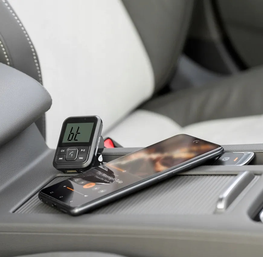 Automobilinis FM moduliatorius su Bluetooth funkcija ir USB lizdu
