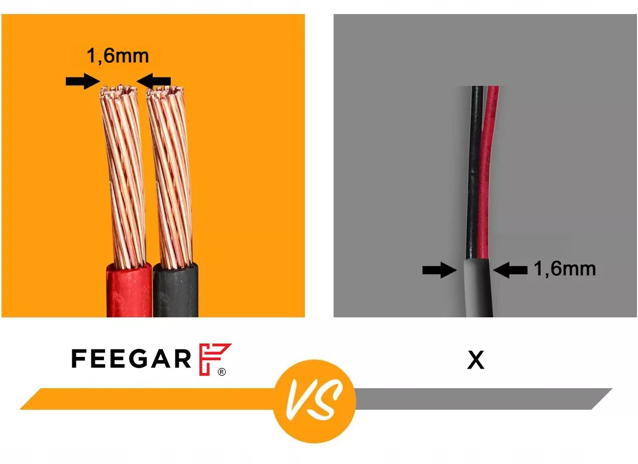 Automobilinis kompresorius 12V 230V Feegar, nešiojama oro pompa ratams su LED apšvietimu