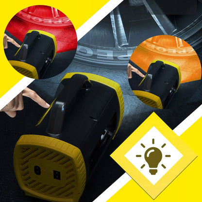 Automobilinis kompresorius 12V 230V nešiojamoji pompa be tepalo HQ oro kompresorius