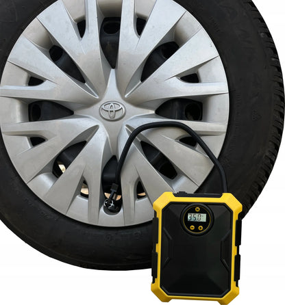 Automobilinis kompresorius Chomik 100W 12V su LED lempute