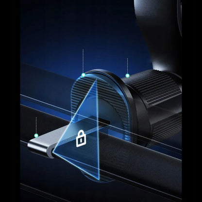 Automobilinis laikiklis ESR OmniLock CryoBoost MagSafe su Qi2.2 25W belaidžiu įkrovikliu