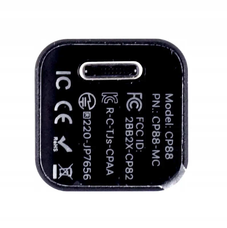Automobilinis USB-C adapteris "Apple CarPlay" ir "Android Auto" TB CUBE, juodas