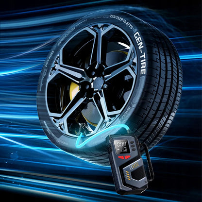 Automobilinis užvedimo įrenginys Booster Jump Starter 8000mAh Powerbank Kompresorius LED