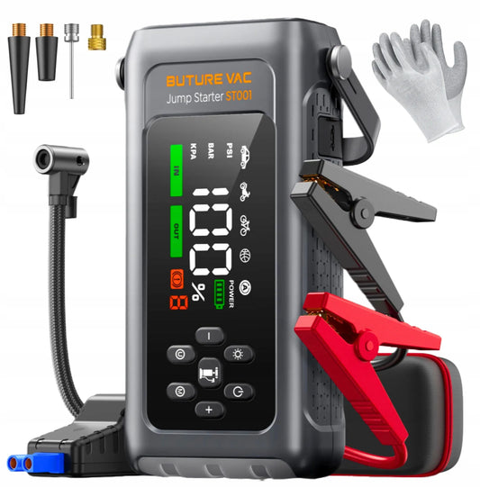 Automašīnas palaišanas ierīce ar kompresoru Buture ST001, 5000A, 150 PSI