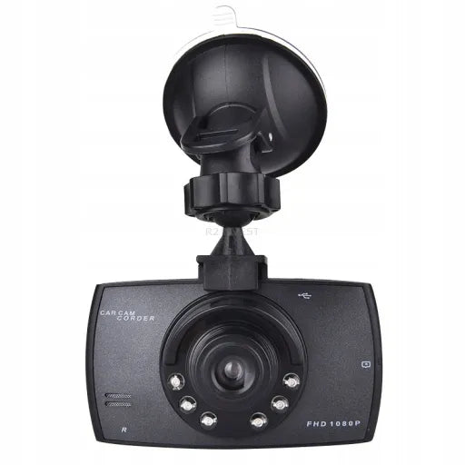 Automobilinis vaizdo registratorius, kamera FULL HD 1080p su LED