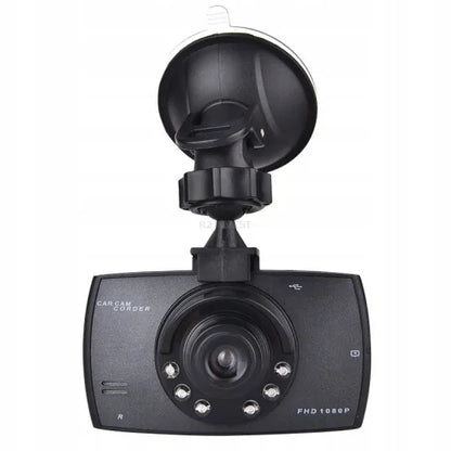 Automobilinis vaizdo registratorius, kamera FULL HD 1080p su LED