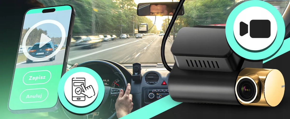 Automobilinis vaizdo registratorius RETOO Full HD su GPS ir G-Sensor