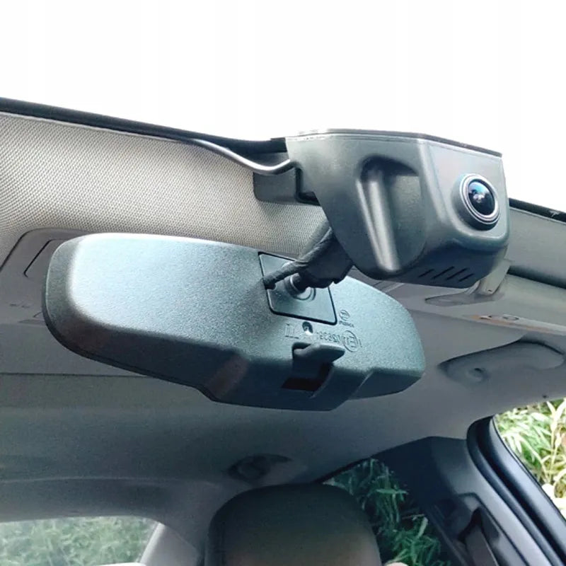 Automobilinis vaizdo registratorius RETOO su atbulinės eigos kamera Full HD priekis galas