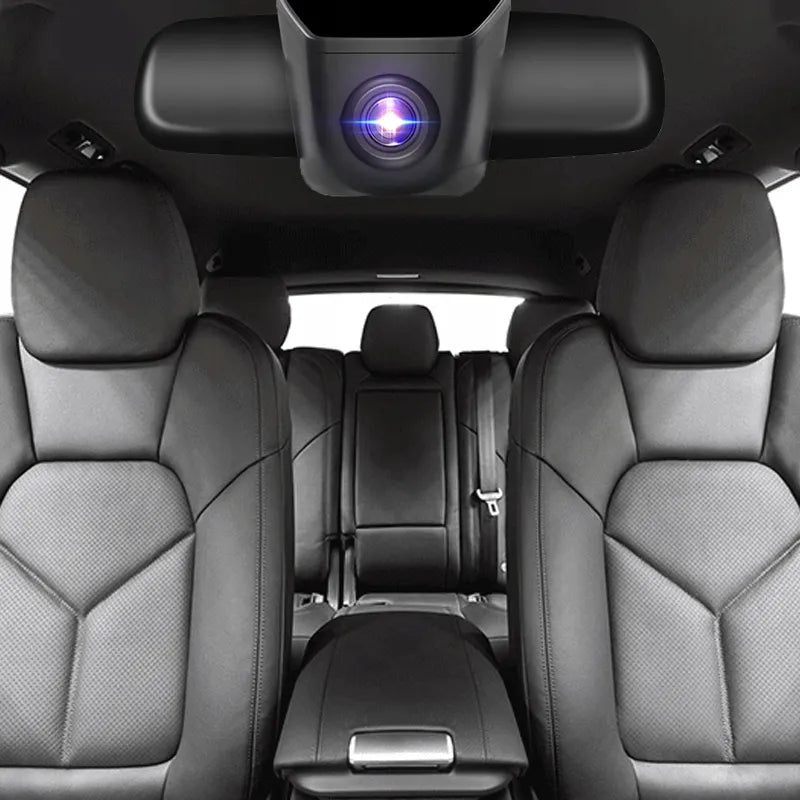 Automobilinis vaizdo registratorius RETOO su atbulinės eigos kamera Full HD priekis galas