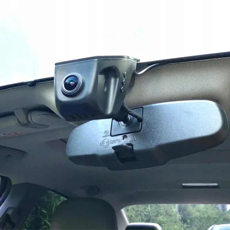 Automobilinis vaizdo registratorius RETOO su atbulinės eigos kamera Full HD priekis galas
