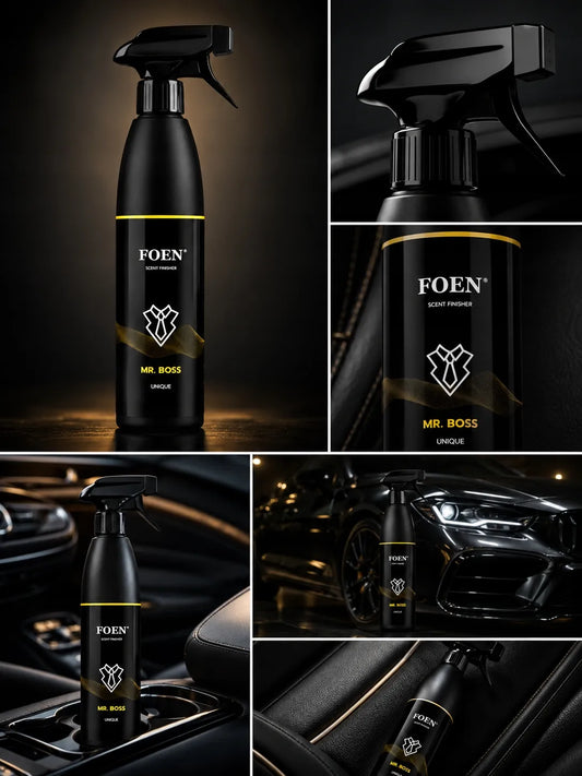 Automobilio ir namų kvapas FOEN MR. BOSS UNIQUE, 2 × 450 ml