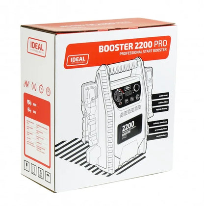 Automobilio paleidimo įrenginys booster 2200A IDEAL 2200 PRO 12V