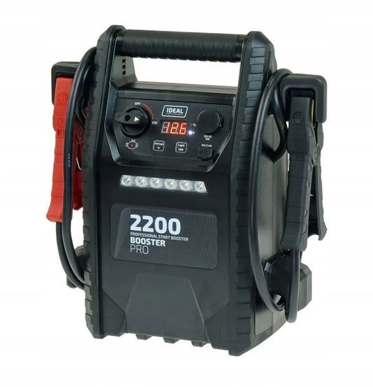 Automobilio paleidimo įrenginys booster 2200A IDEAL 2200 PRO 12V