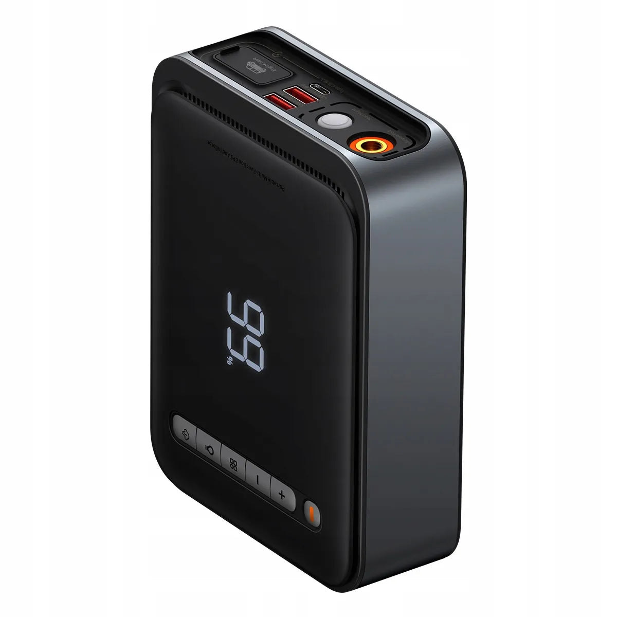 Automobilio užvedimo įrenginys BASEUS Jump Starter, Powerbank 8000 mAh, Kompresorius, Žibintuvėlis