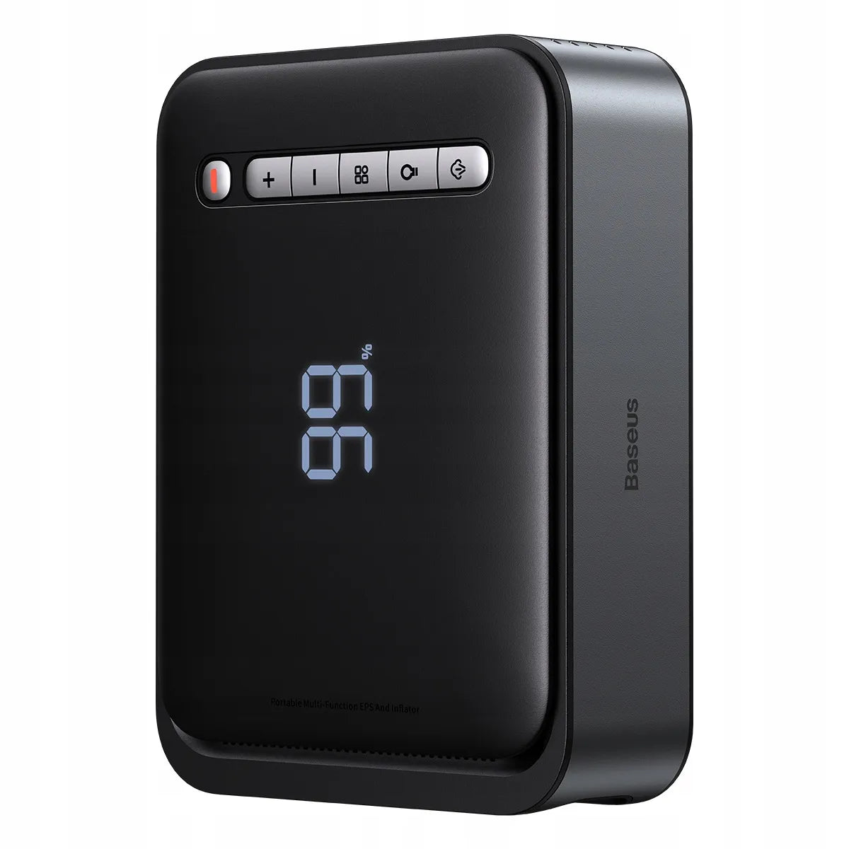 Automobilio užvedimo įrenginys BASEUS Jump Starter, Powerbank 8000 mAh, Kompresorius, Žibintuvėlis