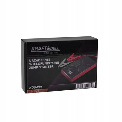 Automobilių paleidiklis Kraft&Dele KD5490 800A 10000 mAh išorinė baterija