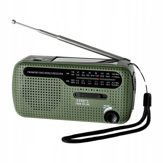 Avarinis radijas Fosco SW1/SW2/FM/AM