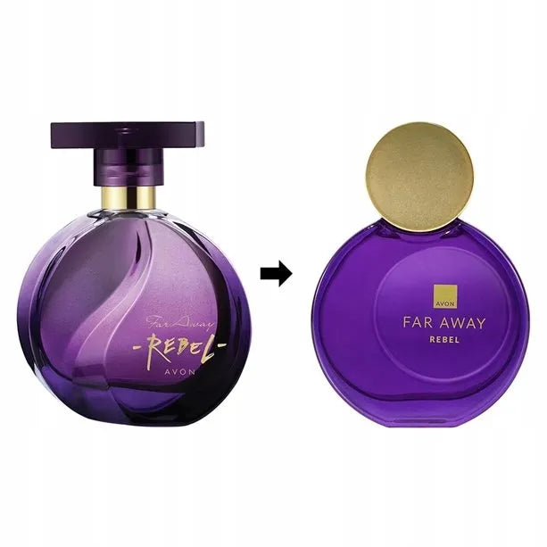 AVON Far Away Rebel rinkinys 2in1 kvepalai + kūno losjonas
