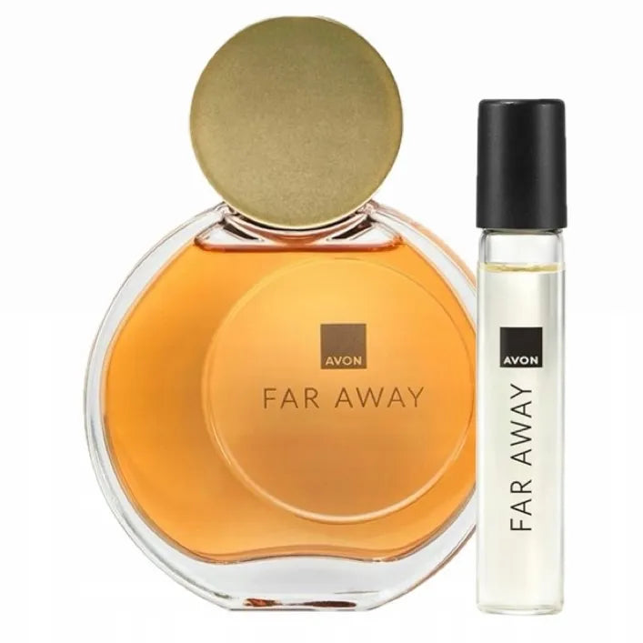 Avon Far Away rinkinys 2in1: kvepalai ir kvepalai-roletė