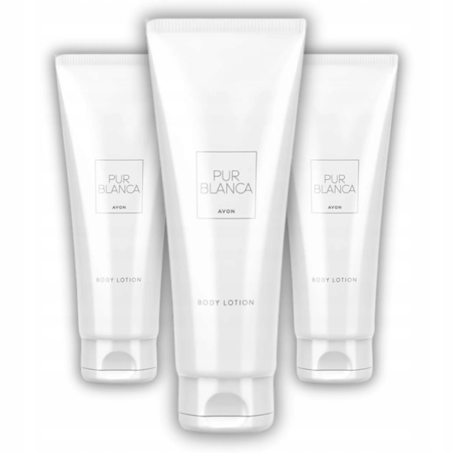 AVON Pur Blanca kvepiantis kūno losjonas moterims, 3 vnt. x 125 ml