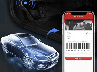Diagnostinis skeneris OBD THINKDIAG 2025 su visa programine įranga, lenkų kalba
