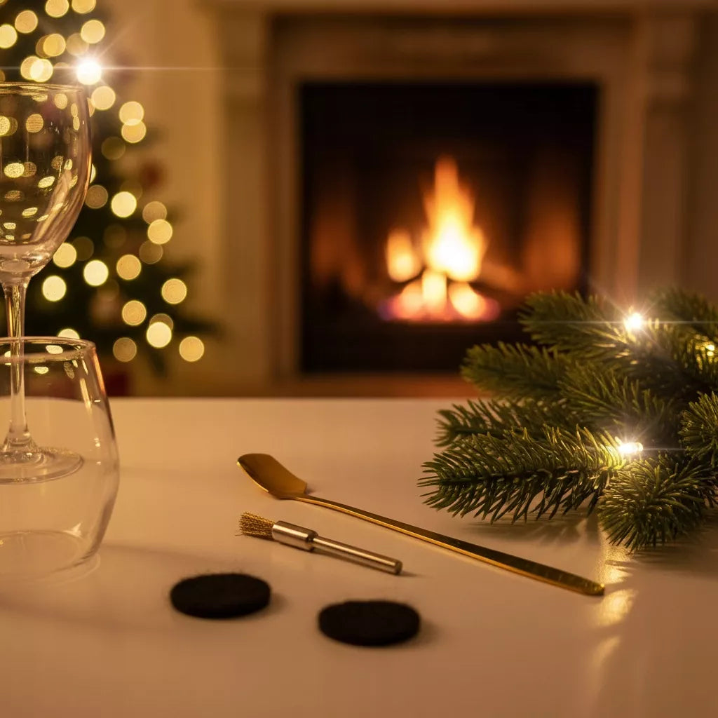 Viskio rūkymo rinkinys vyrui, 16 dalių dovanų rinkinys