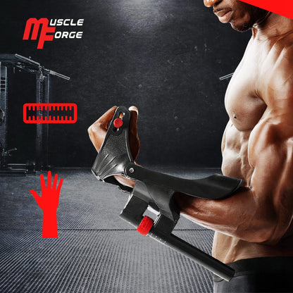 Dilbio ir sukibimo jėgos treniruoklis MuscleForge KF-65