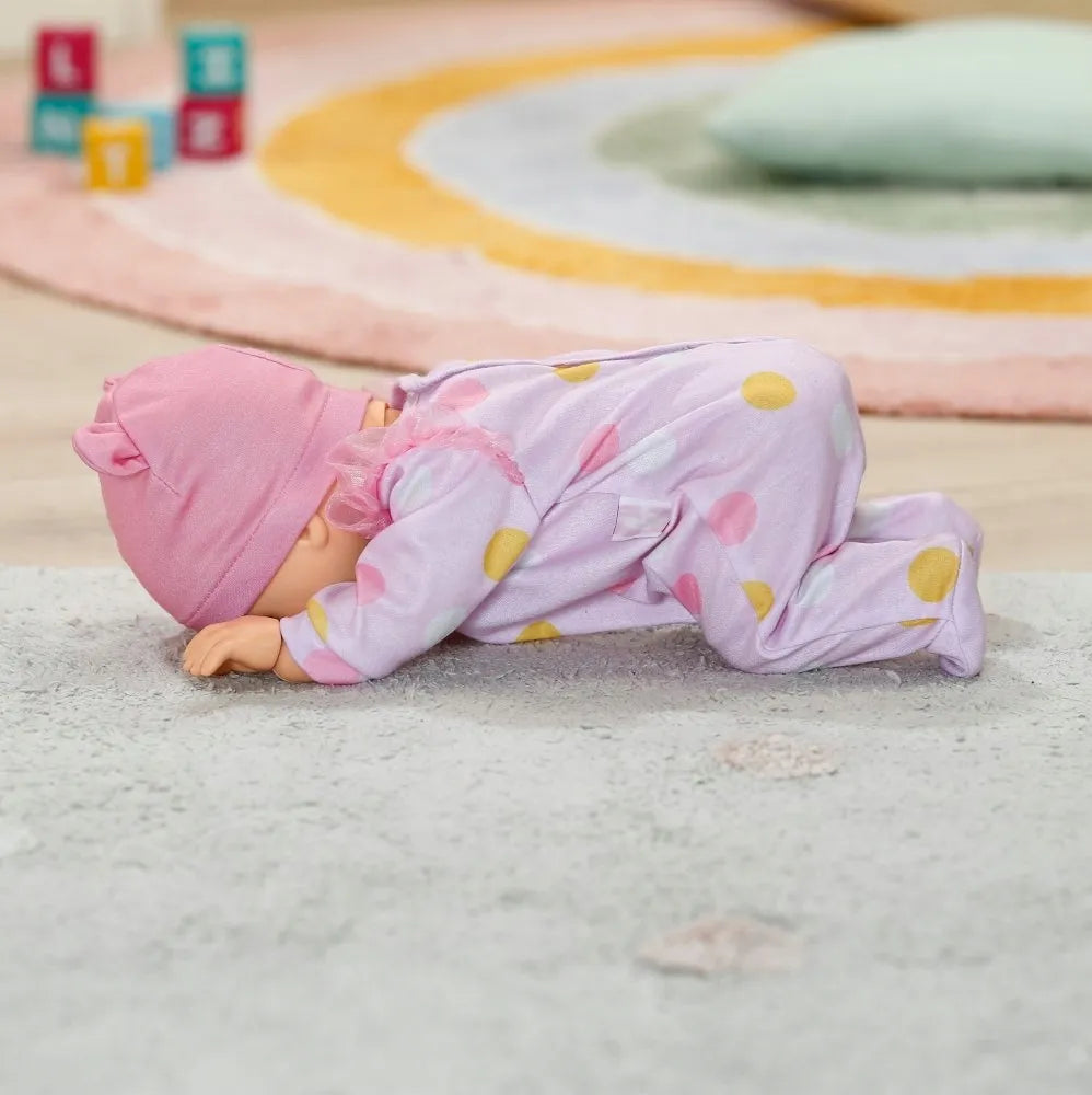 „BABY born“ interaktyvi lėlė Emily „Walk with me“, 43 cm, mokosi vaikščioti