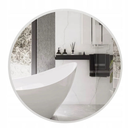 BALNEO LED apšviečiamas veidrodis 60 cm vonios kambariui, sieninis, apvalus, MOON