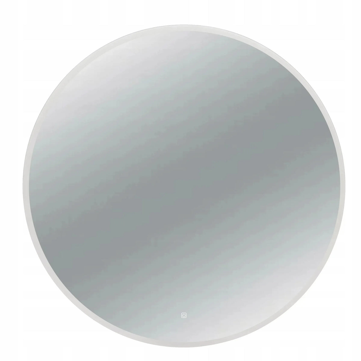 BALNEO LED apšviečiamas veidrodis 60 cm vonios kambariui, sieninis, apvalus, MOON