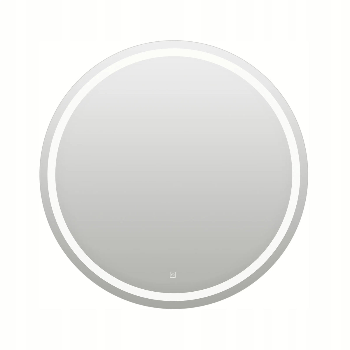 BALNEO LED apšviestas veidrodis 70 cm vonios sieninis apvalus SUN