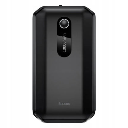BASEUS automobilinis užvedimo įrenginys „Power Bank“ 10 000 mAh su žibintuvėliu ir gnybtais
