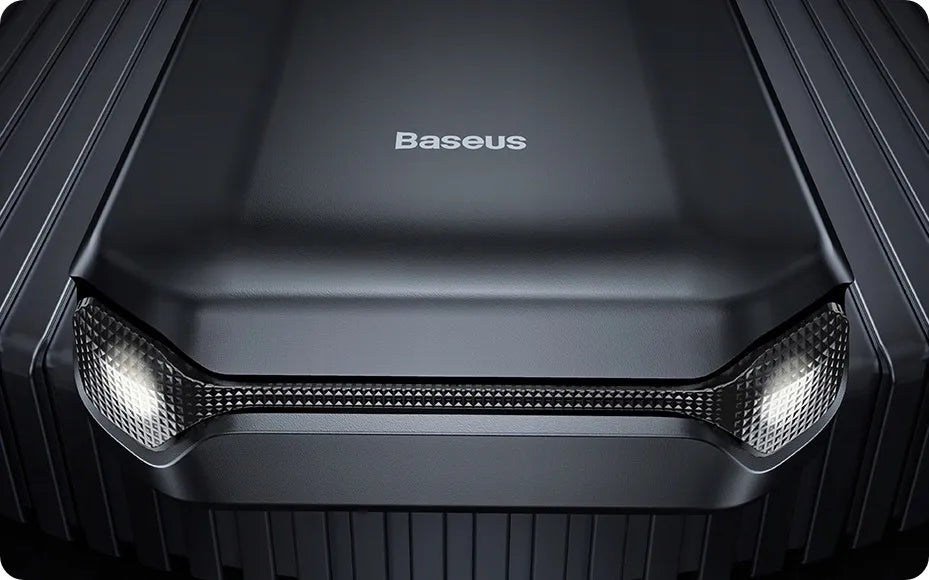 BASEUS automobilinis užvedimo įrenginys „Power Bank“ 10 000 mAh su žibintuvėliu ir gnybtais