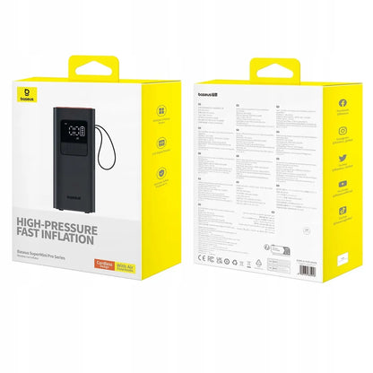 BASEUS belaidis automobilinis kompresorius elektrinė pompa 50W 4000mAh