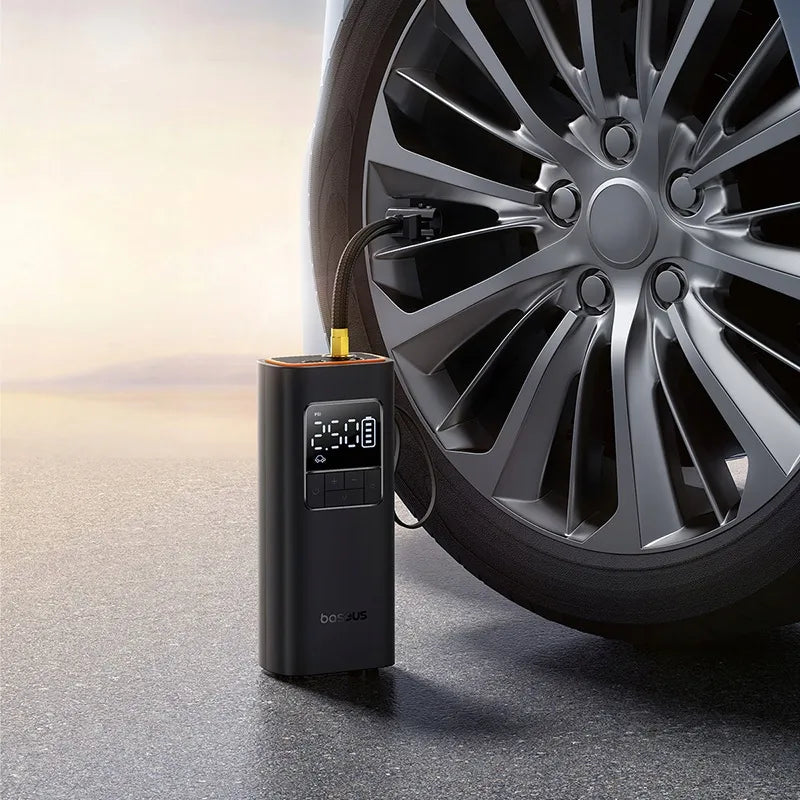 BASEUS belaidis automobilinis kompresorius elektrinė pompa 50W 4000mAh