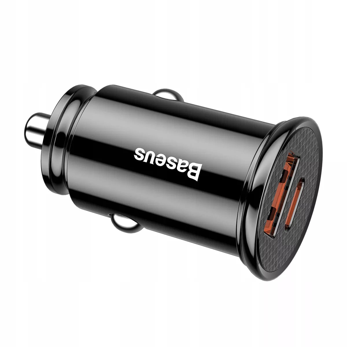 BASEUS galingas greitas automobilinis įkroviklis USB USB-C TYPE-C PD 30W QC 3.0 5A